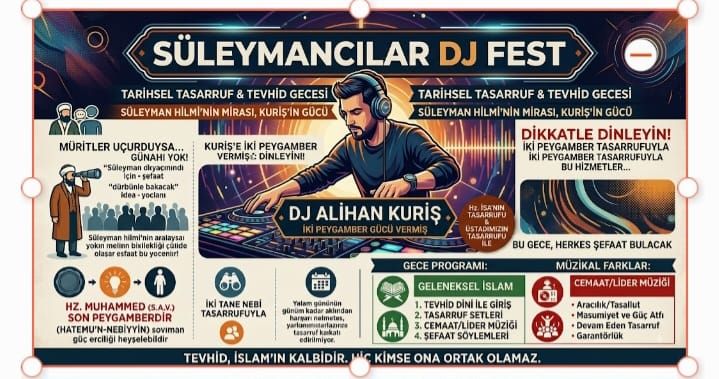 SÜLEYMANCILAR KURİŞ'E İKİ PEYGAMBER GÜCÜ VERMİŞ: DİKKATLE DİNLEYİN!