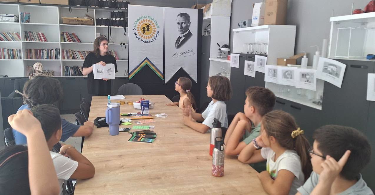 Gençlik Parkı Bilim Atölyesi’nde “Speak Up!” heyecanı