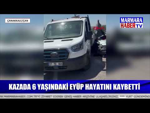 Kazada 6 yaşındaki çocuk hayatını kaybetti