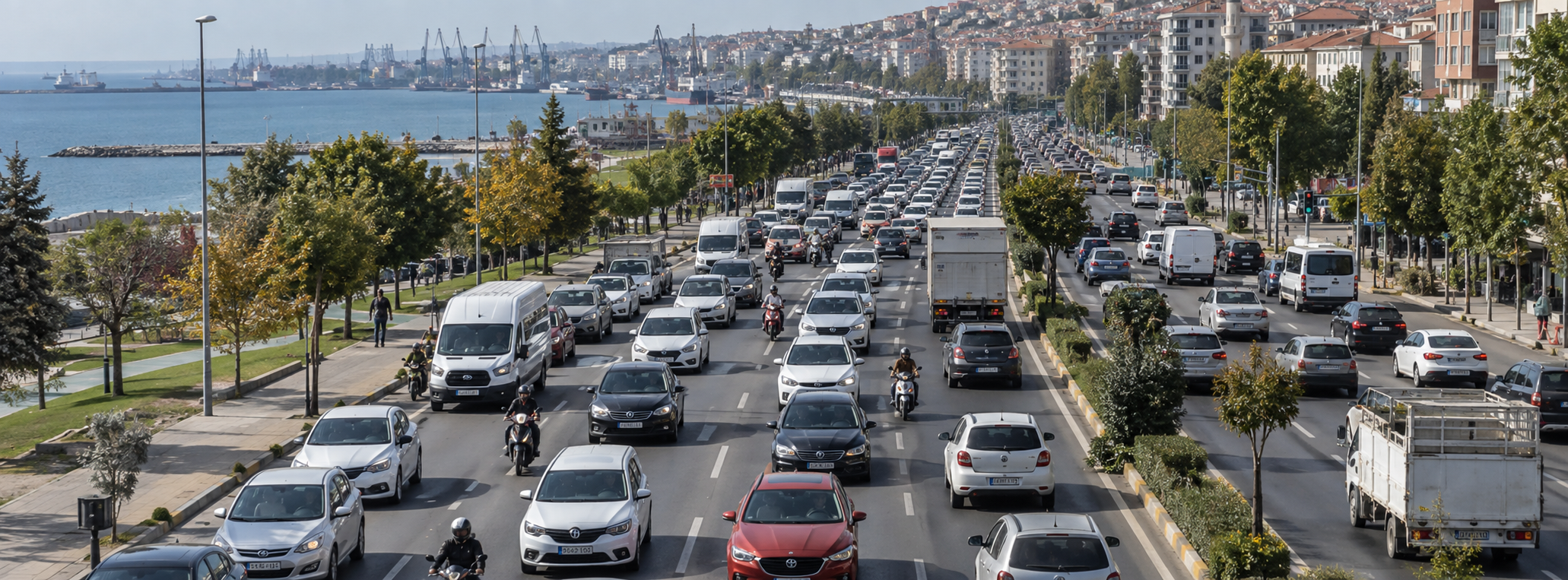 Trakya’nın araç haritası değişti: 800 binden fazla araç trafikte 
