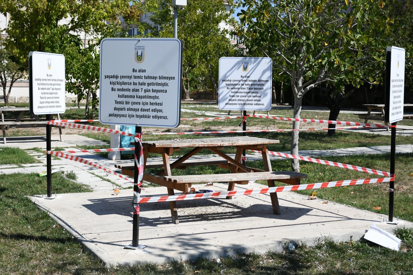 Lüleburgaz’da parkları kirletenlere kamera takibi: Yasal işlem başlatılacak