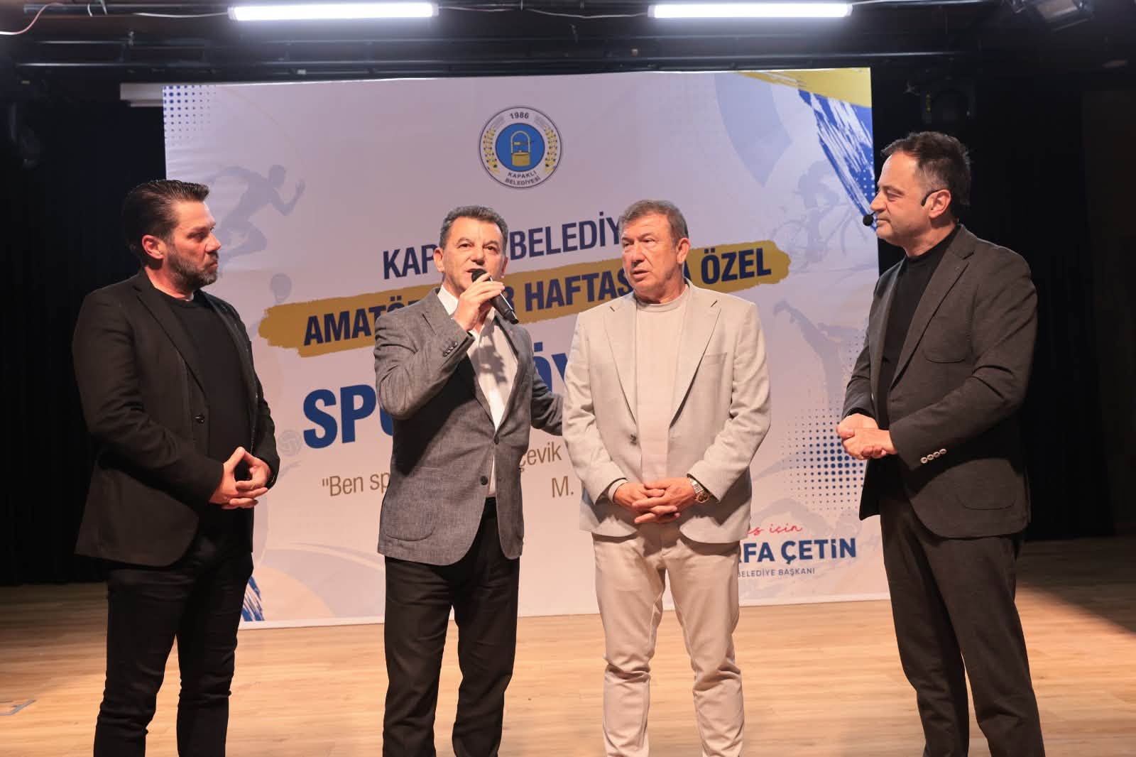 Kapaklı’da futbolun efsaneleriyle unutulmaz buluşma