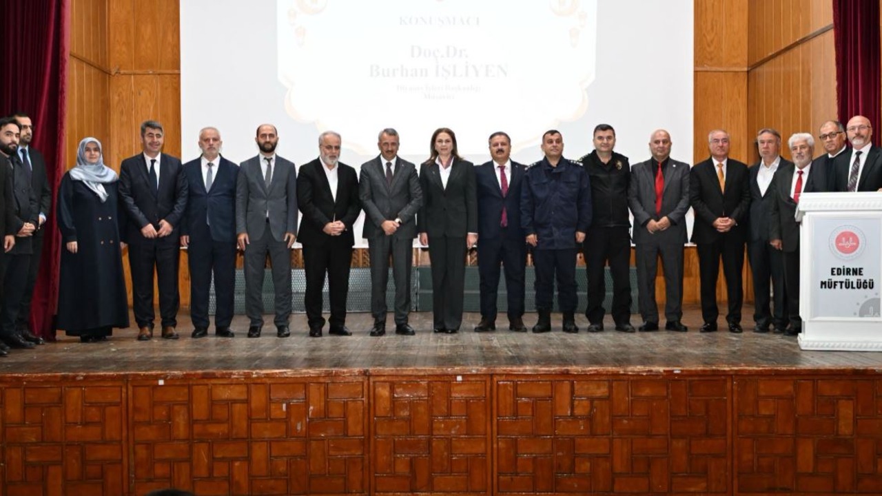 Edirne’de Mevlid-i Nebi buluşması