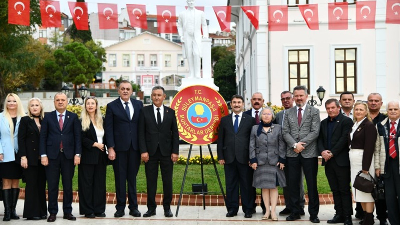 Tekirdağ’ın muhtarları aynı sofrada buluştu
