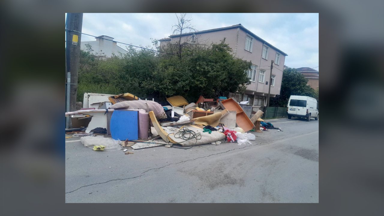 Bu manzara Kapaklı’ya yakışmadı