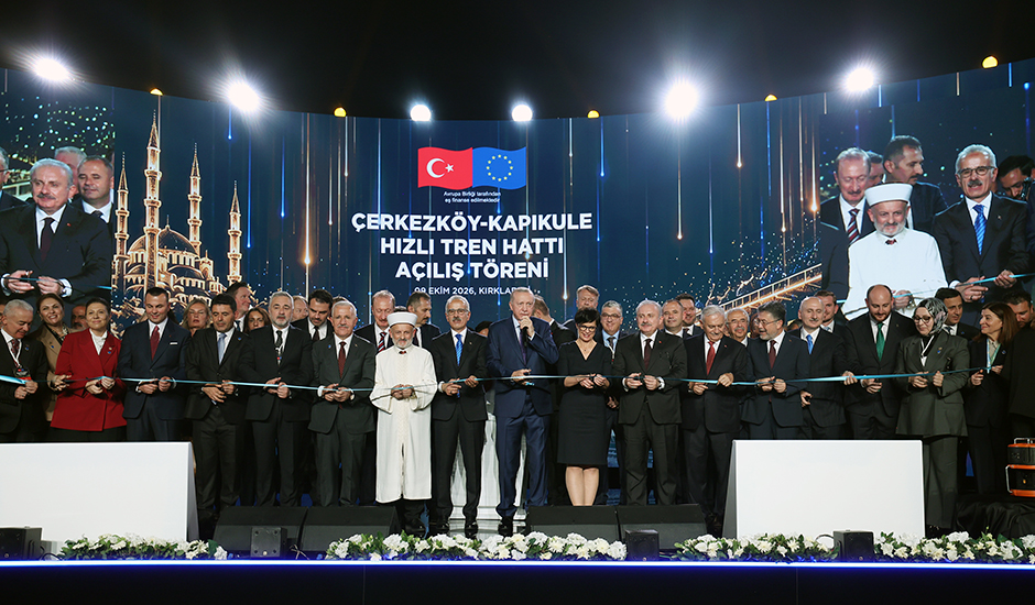 Trakya’da hızlı tren dönemi resmen başladı