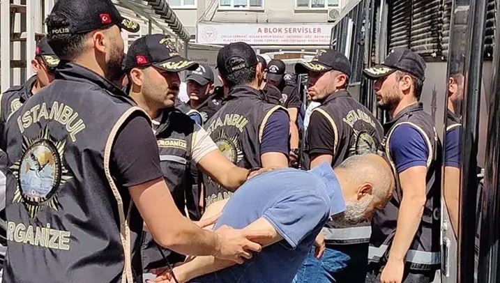 Suç örgütü üyesi 33 kişi tutuklandı