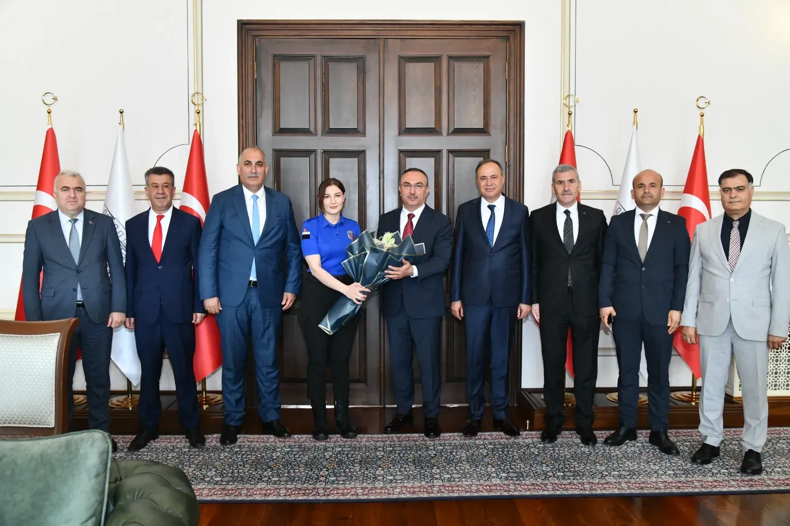 Ceza İnfaz Personeli Günü’nde Vali Soytürk’e ziyaret