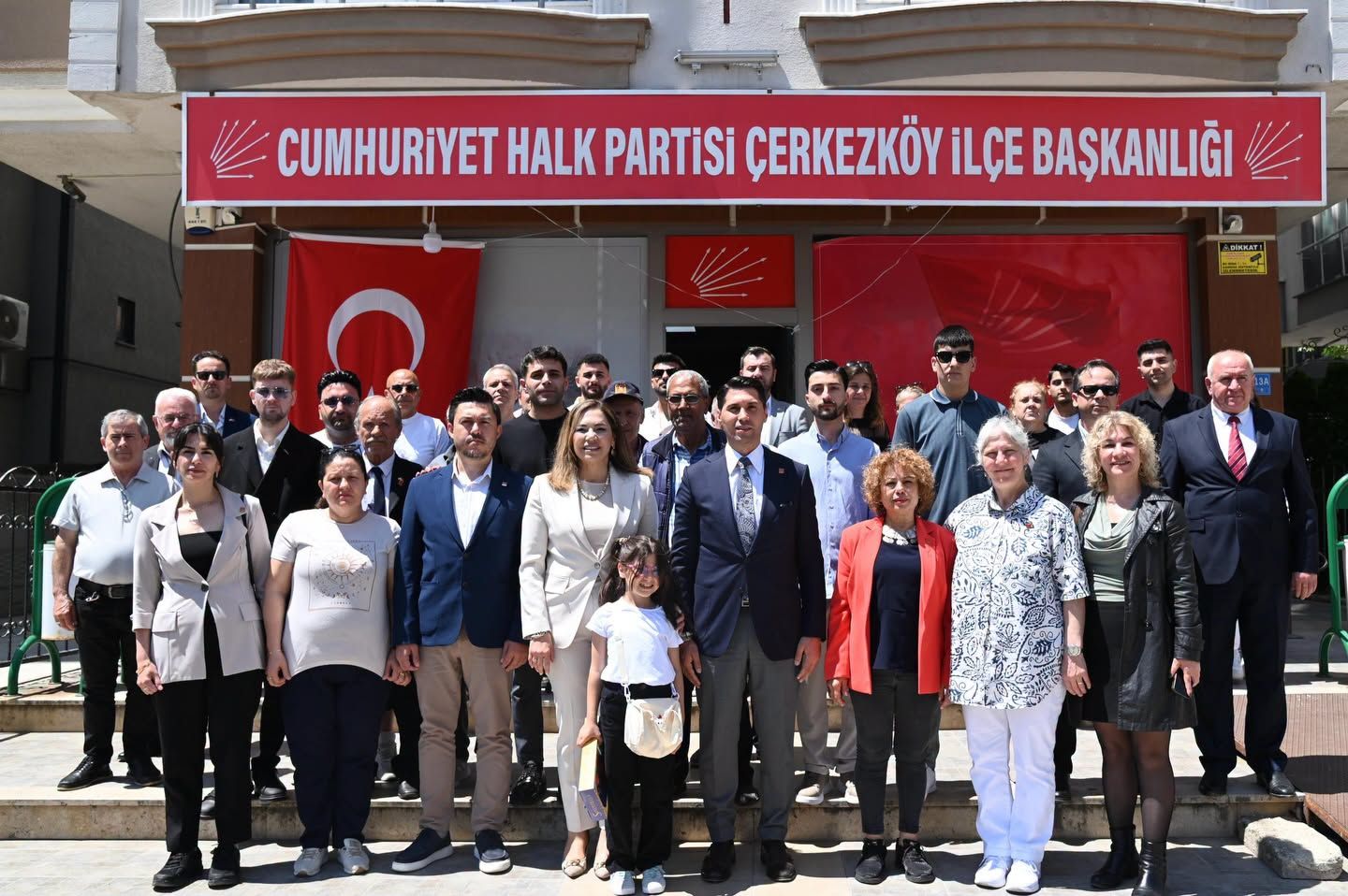 Yüceer, CHP Çerkezköy’ün bayramlaşmasına katıldı