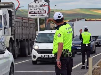Tekirdağ polisi, bayram tatilinde görev başında