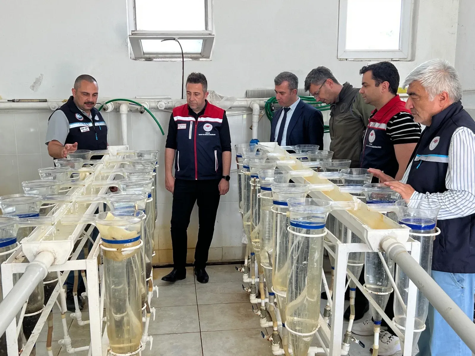 İpsala Su Ürünleri Üretim İstasyonu’nu incelediler