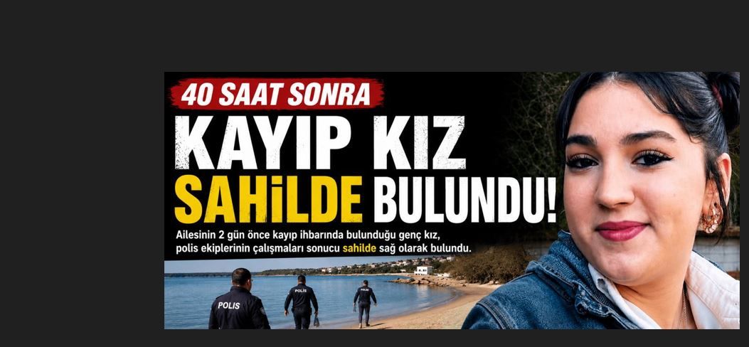 Genç kızdan sevindiren haber