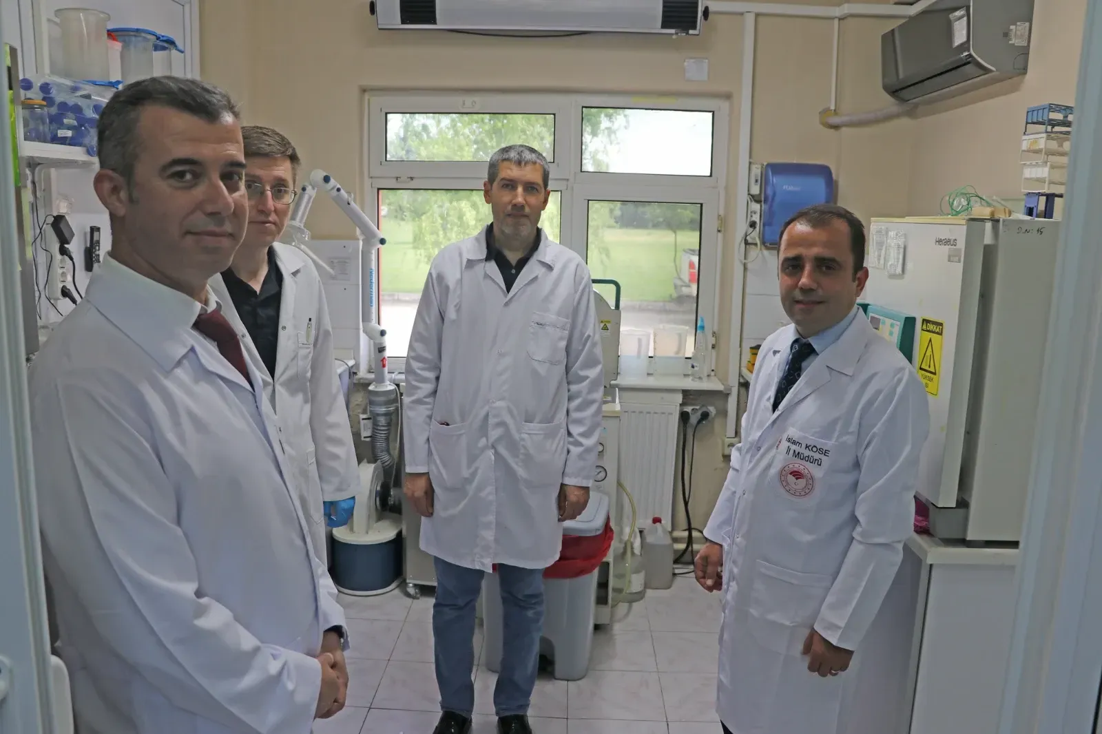 Gıda Kontrol Laboratuvar Müdürlüğü’nü ziyaret ettiler