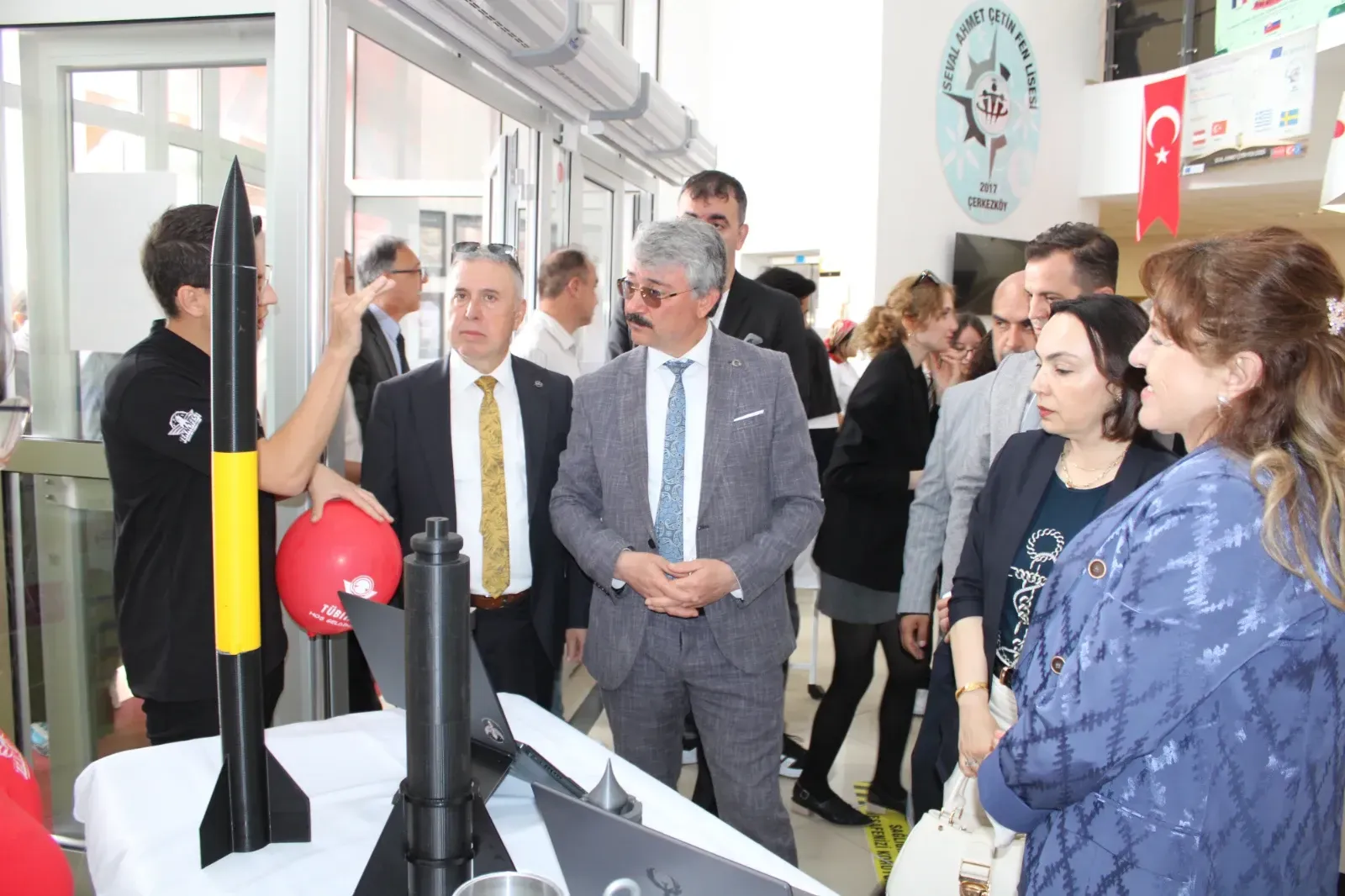 Çerkezköy’de bilim konuştu, roketler gökyüzüyle buluştu