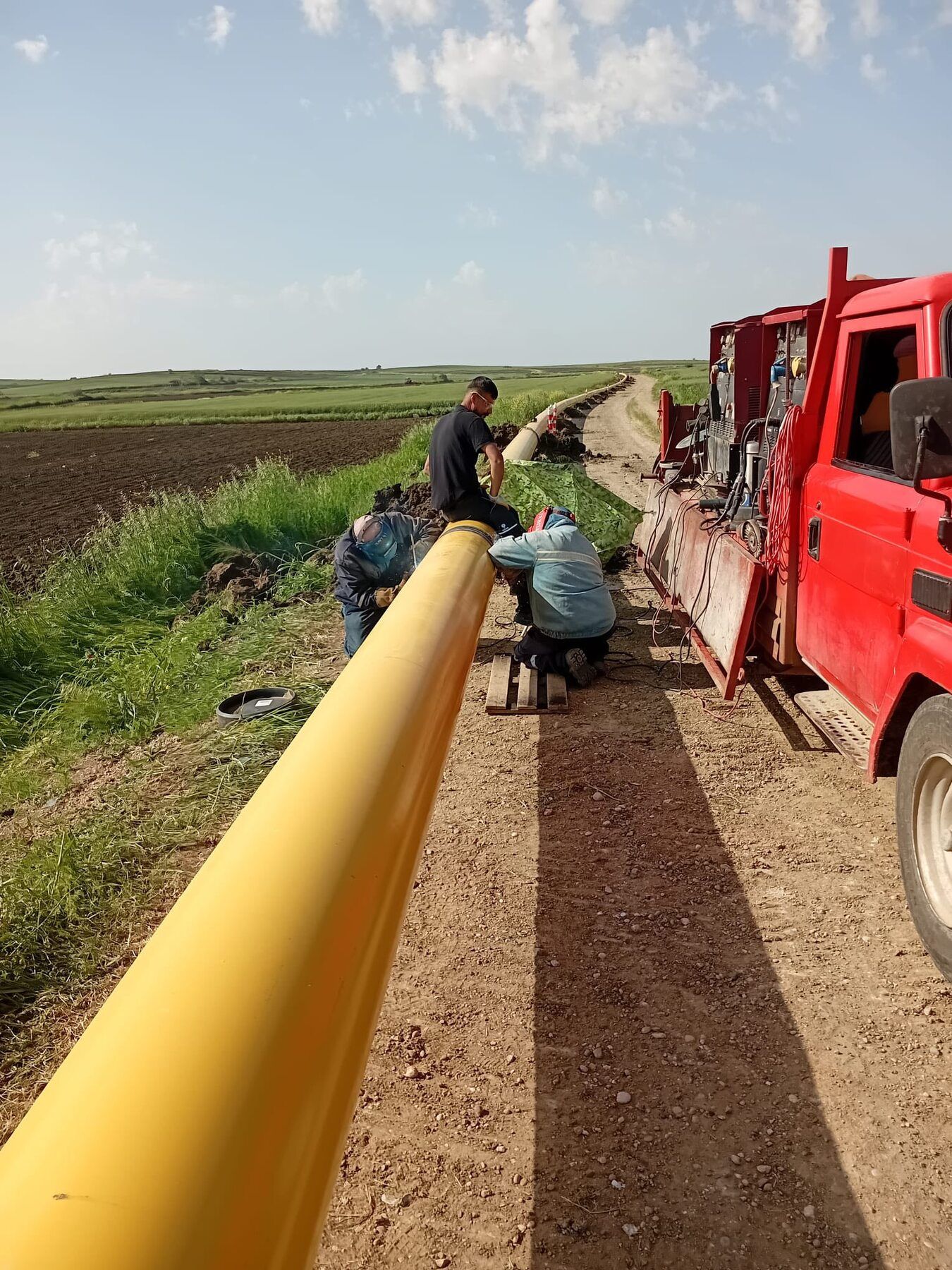 İbriktepe Köyü’ne doğal gaz geliyor