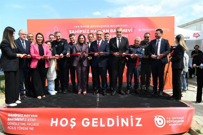 Sahipsiz Hayvan Bakımevi’nin 2. Etabı açıldı