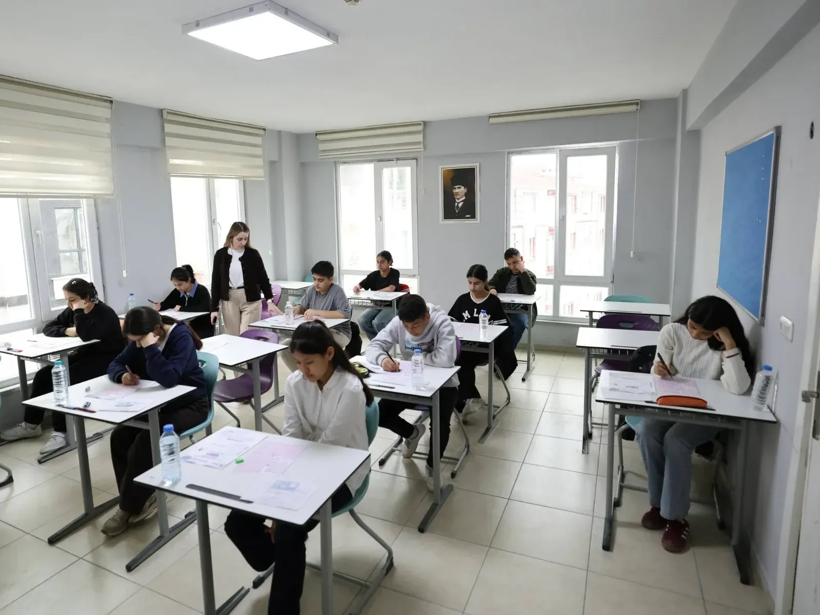 Halk Akademisi’nde LGS provası yapıldı