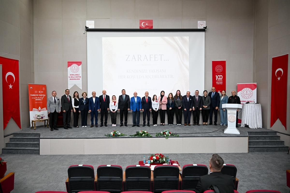 Adab-ı Muaşeret ve Zarafet Programı düzenlendi