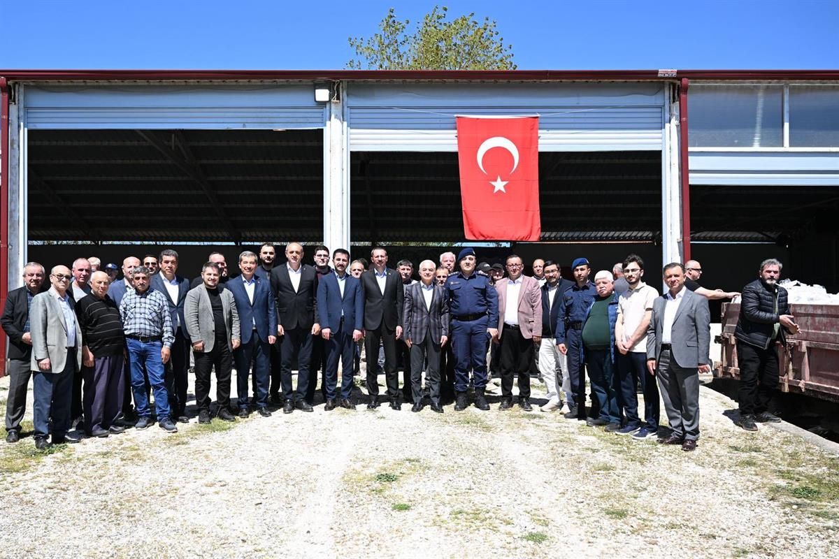 Kurudere Köyü’nde yağmur ve şükür duası