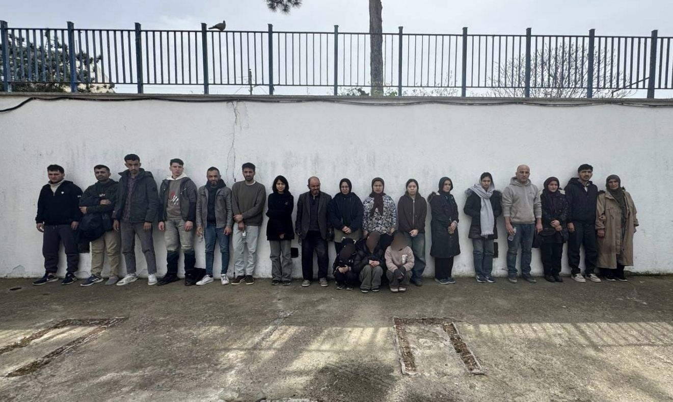 31 kaçak göçmen yakalandı