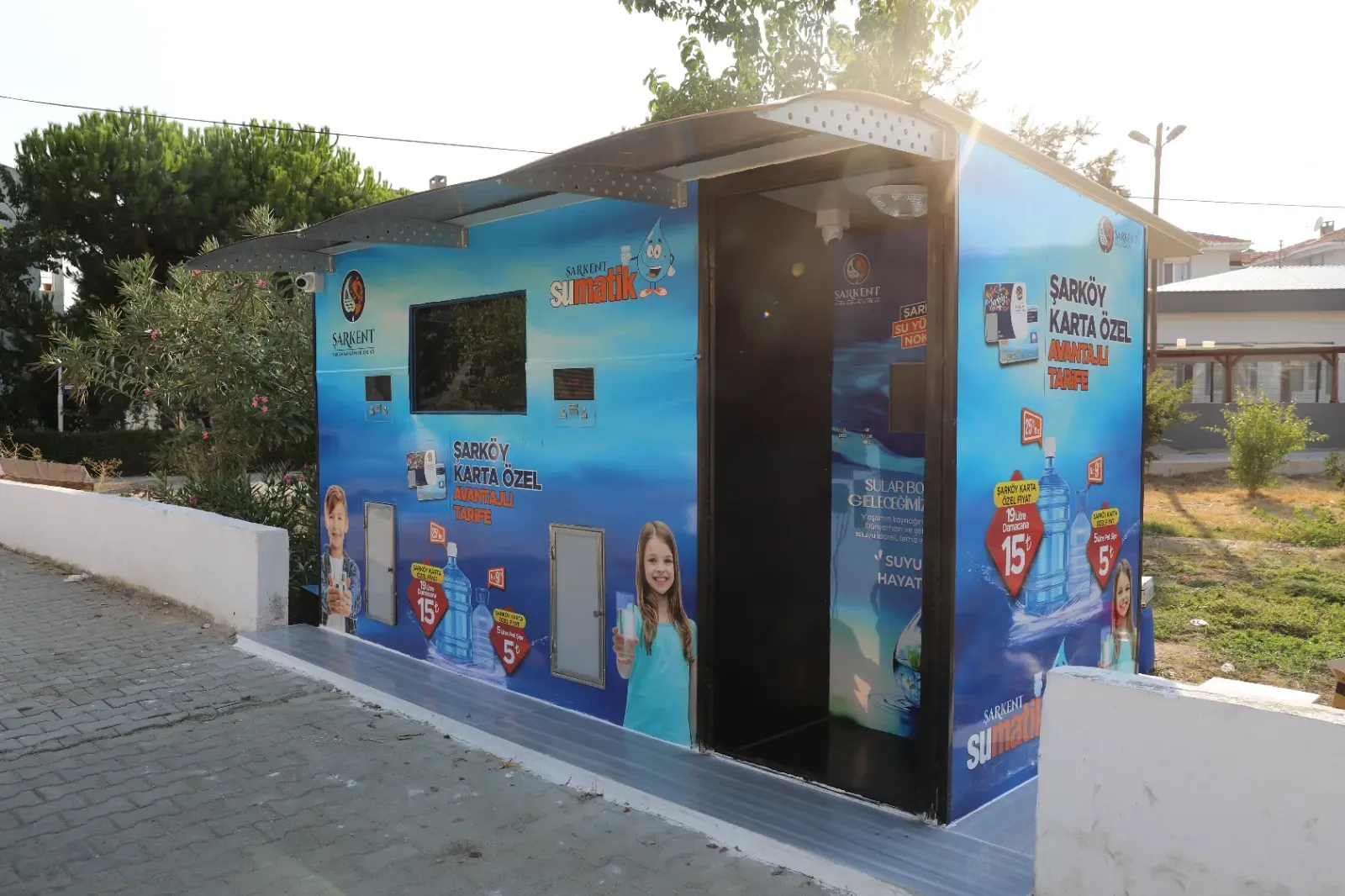 Sumatik Projesi, uygun fiyatlı su imkanı sunuyor
