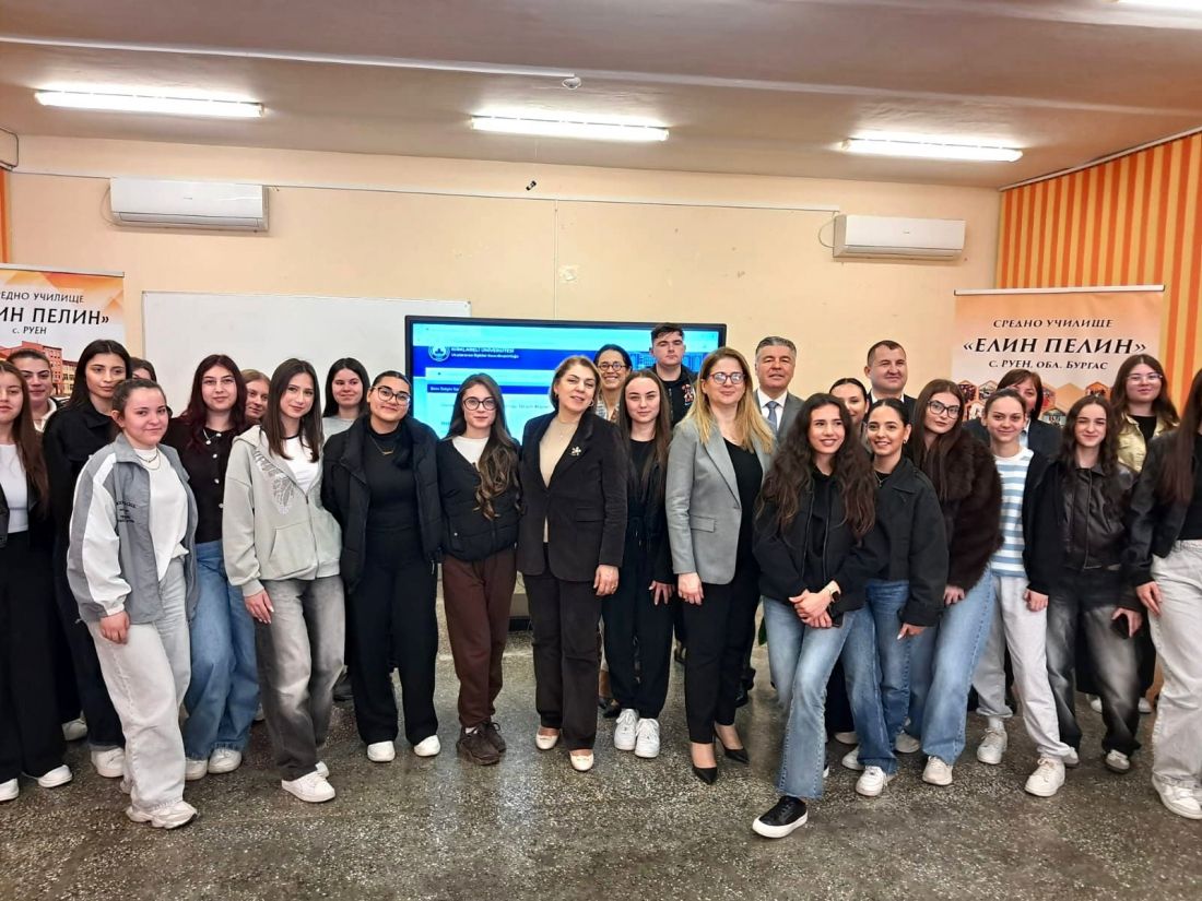 Bulgar öğrencilere Kırklareli Üniversitesi tanıtıldı