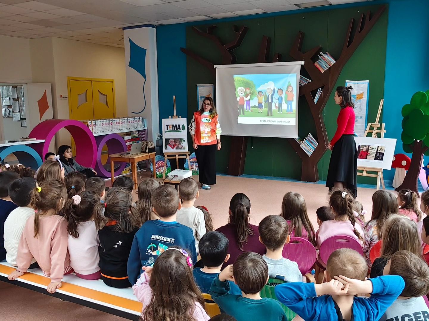TEMA Vakfı’ndan miniklere orman ve su bilinci etkinliği