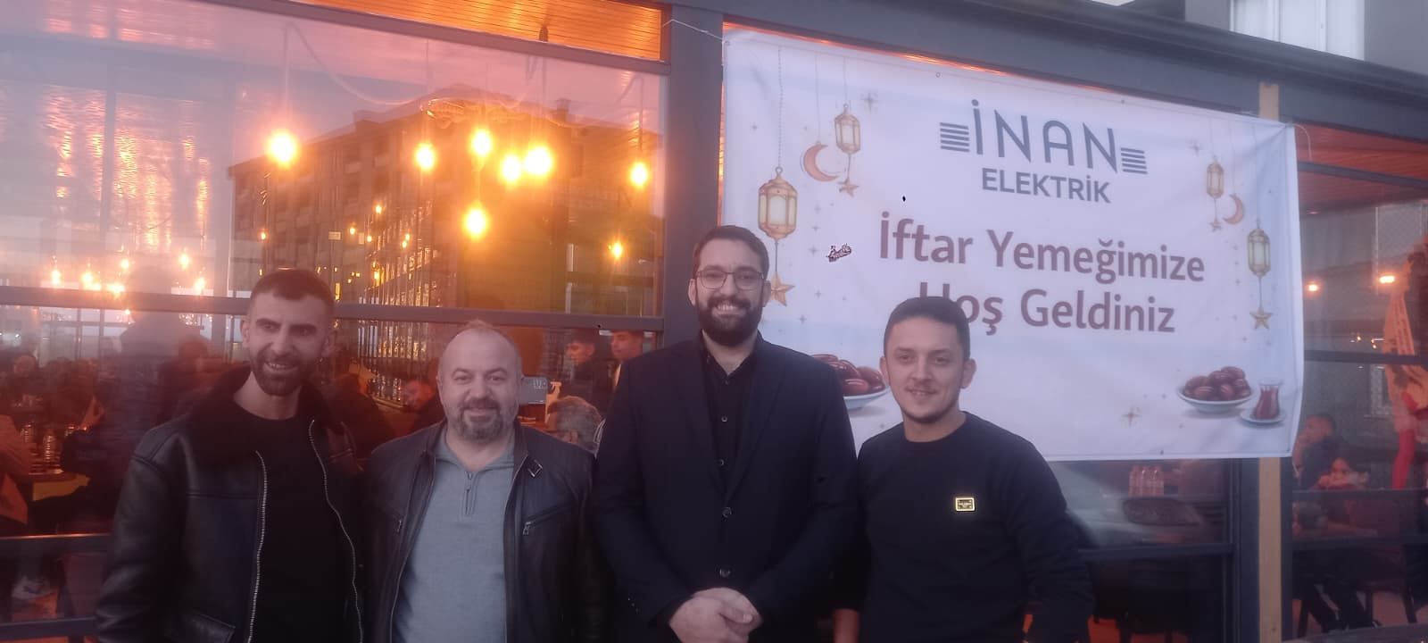 İnan elektrik, müşterilerini iftarda ağırladı
