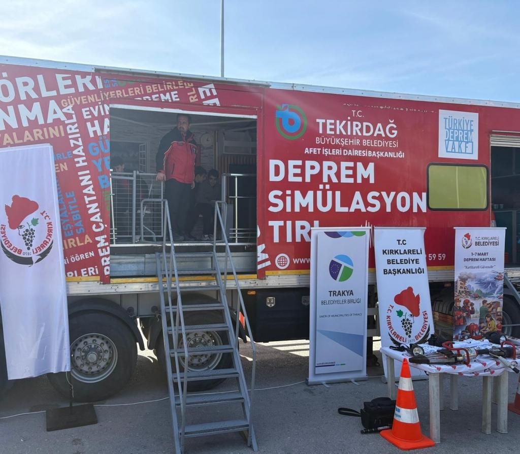 Trakya’da afet bilinci seferberliği başlatıldı