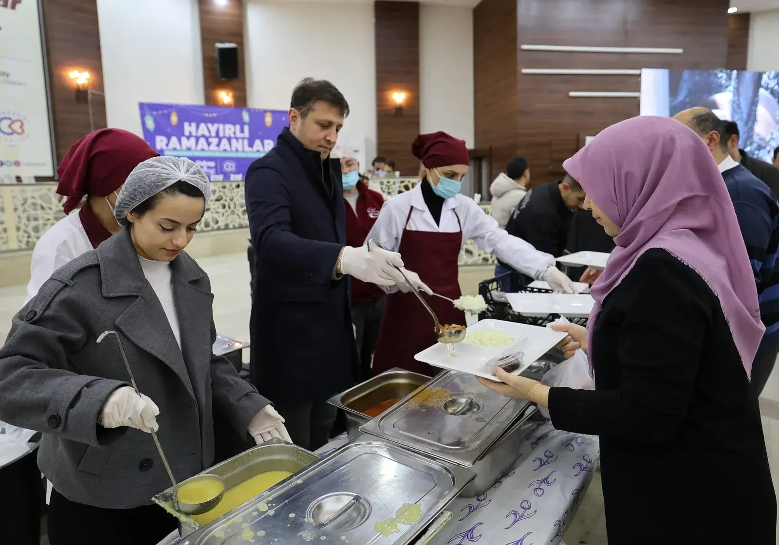İlk iftar sofrası Veliköy’de kurulacak