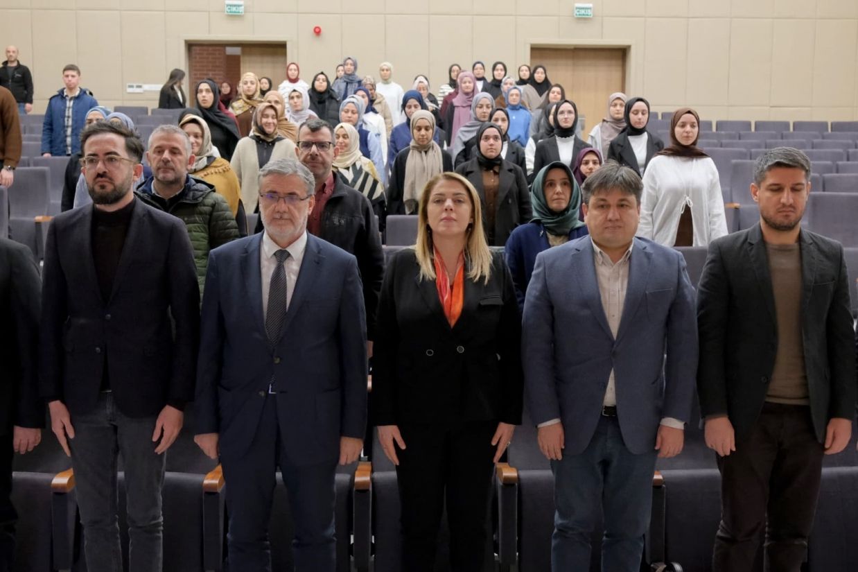 Açılış dersi ‘İrade Davamız’ konferansıyla başladı