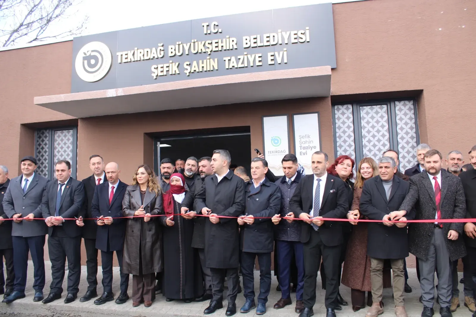 Kapaklı’nın ilk taziye evi törenle hizmete açıldı