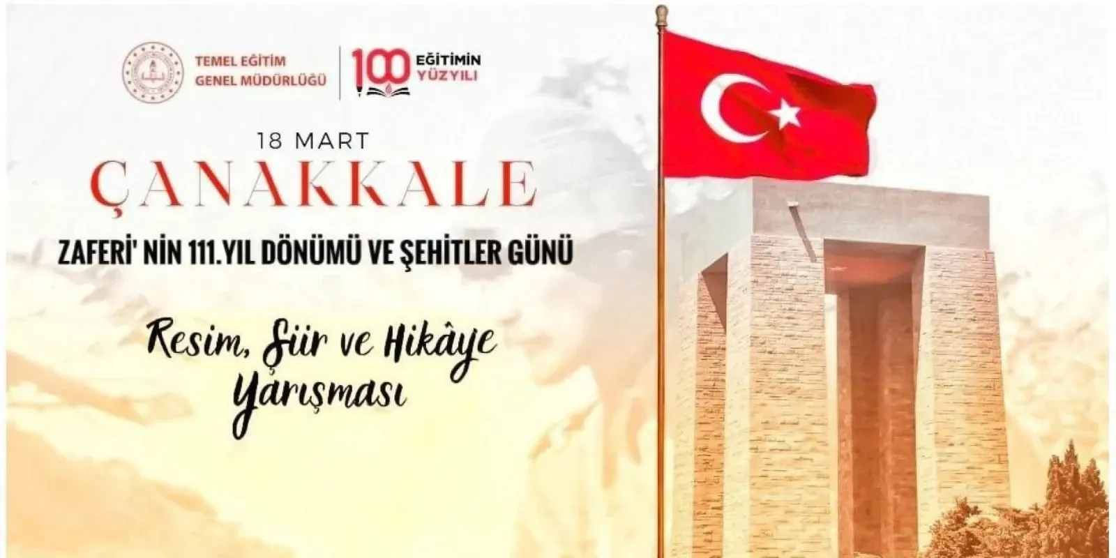Çanakkale ruhu, öğrencilerin kaleminde ve fırçasında yaşayacak