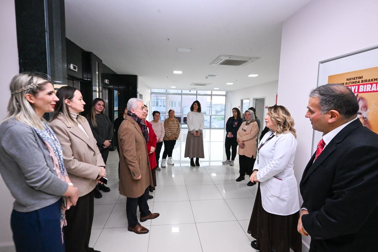 Vali Turan, Gebe Okulu’ndaki çalışmaları inceledi