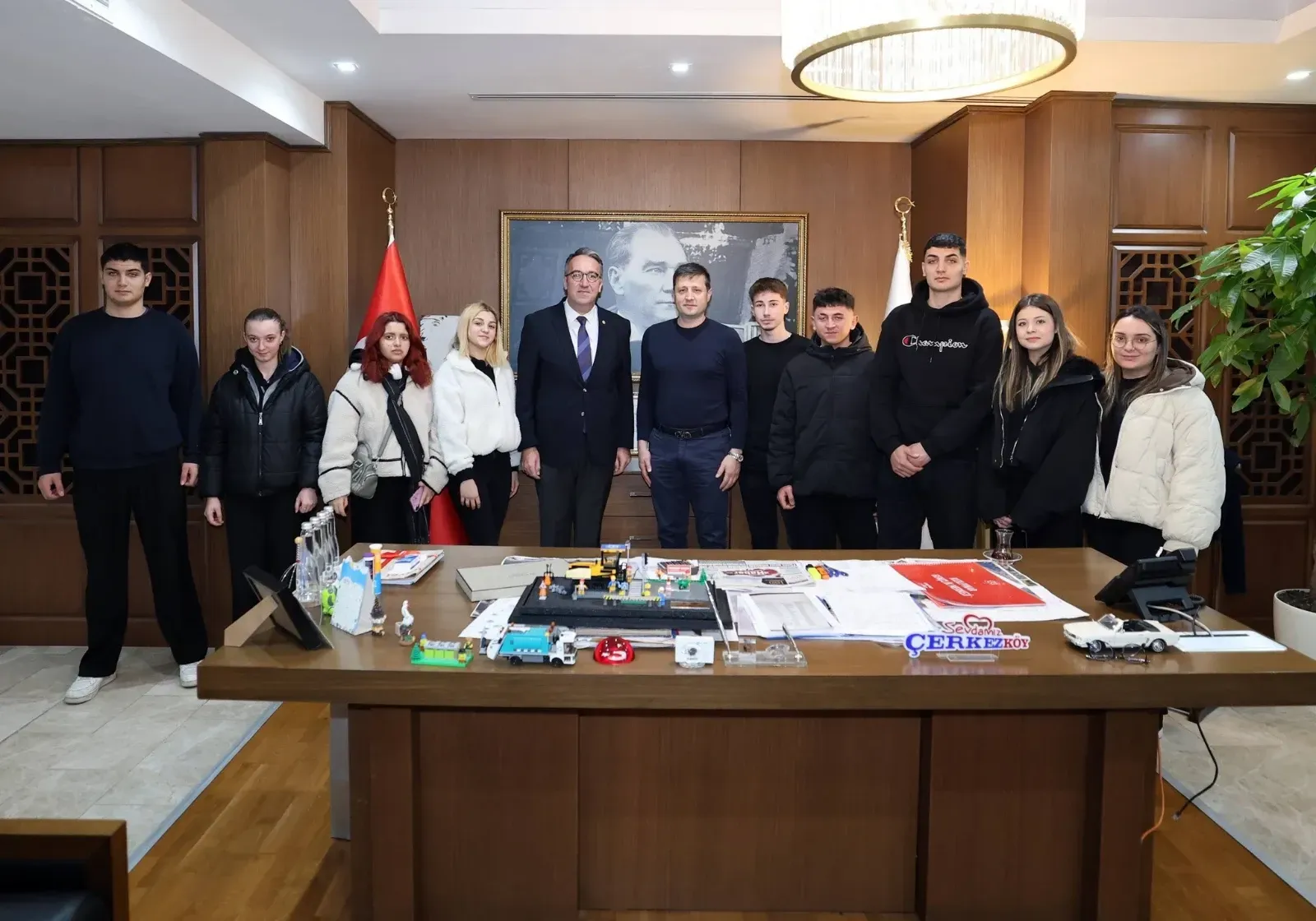 Başkan Akay’a Fahri Hemşehrilik Beratı