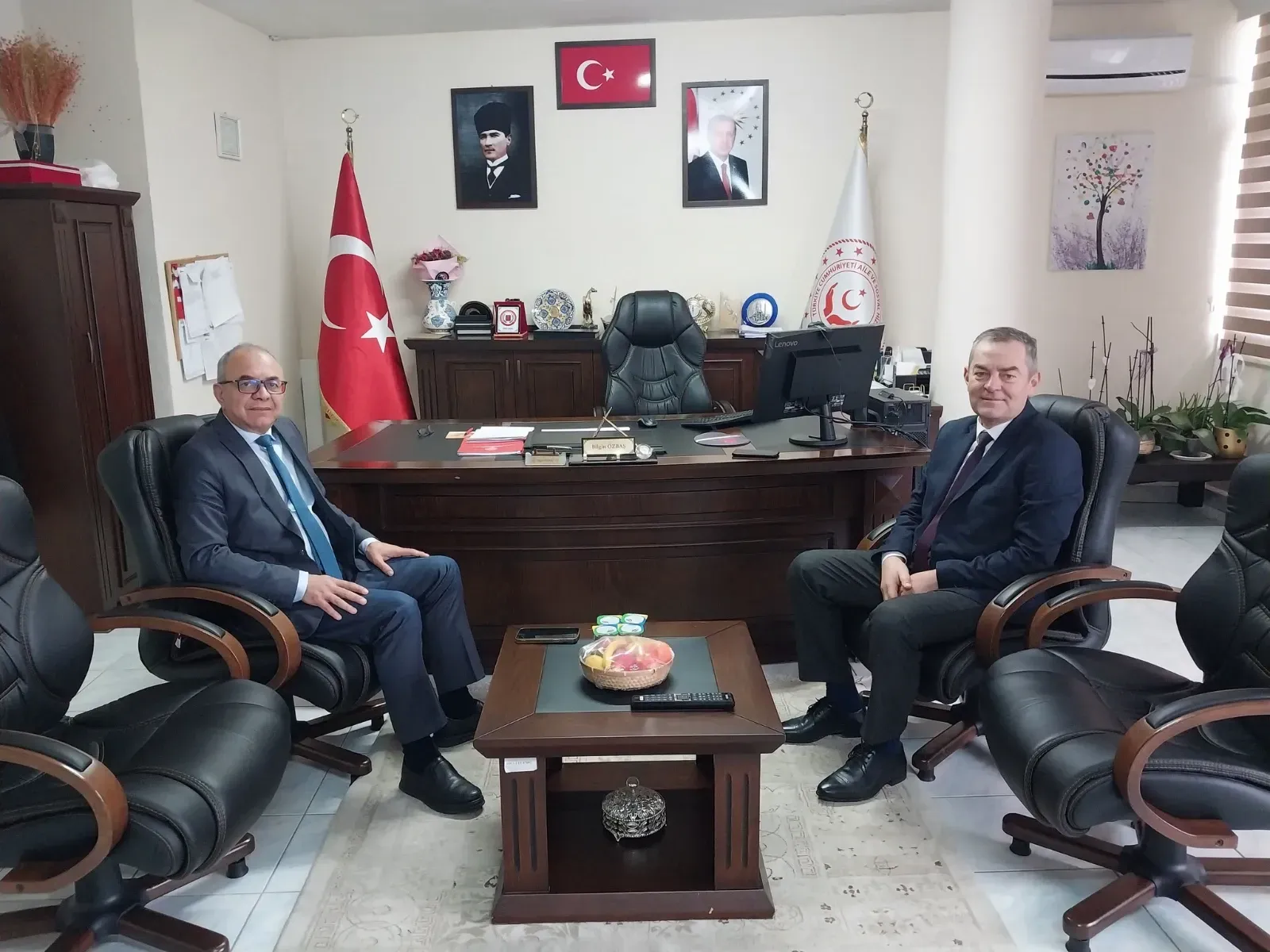 Ticaret İl Müdürü Uzan’dan ASH İl Müdürü Özbaş’a ziyaret