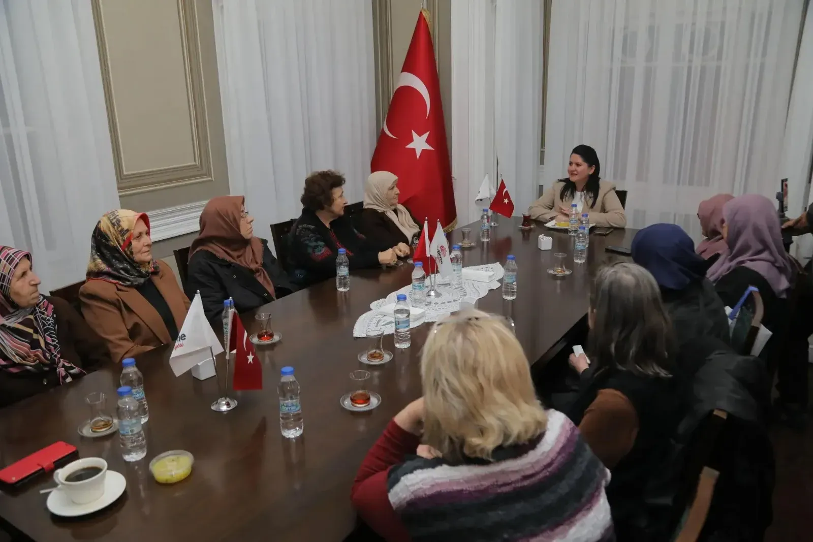 Başkan Gencan, şehit aileleriyle buluştu