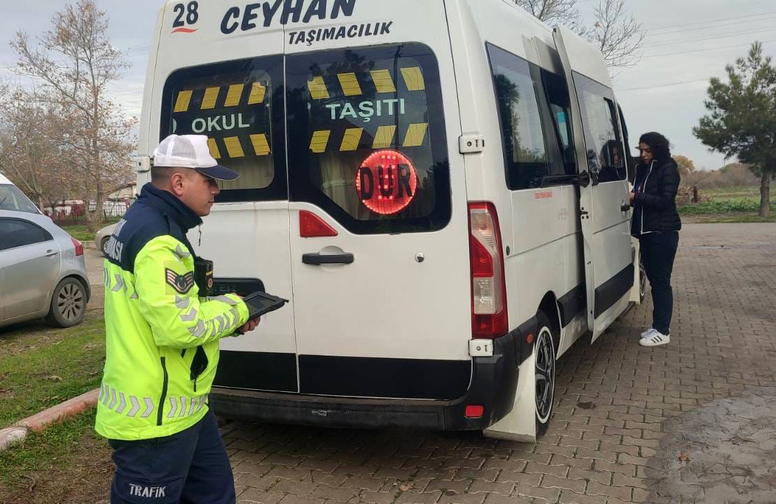 Uzunköprü’de öğrenci servisleri denetlendi
