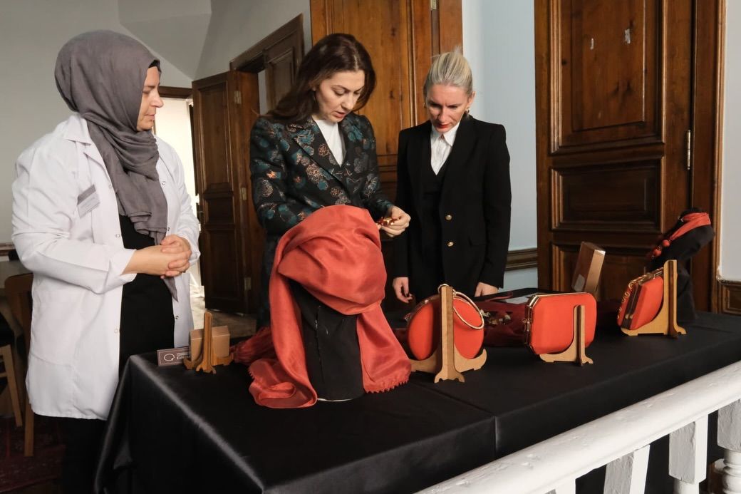 Vali Sezer’in eşi Canan Sezer’den Olgunlaşma Enstitüsü’ne ziyaret