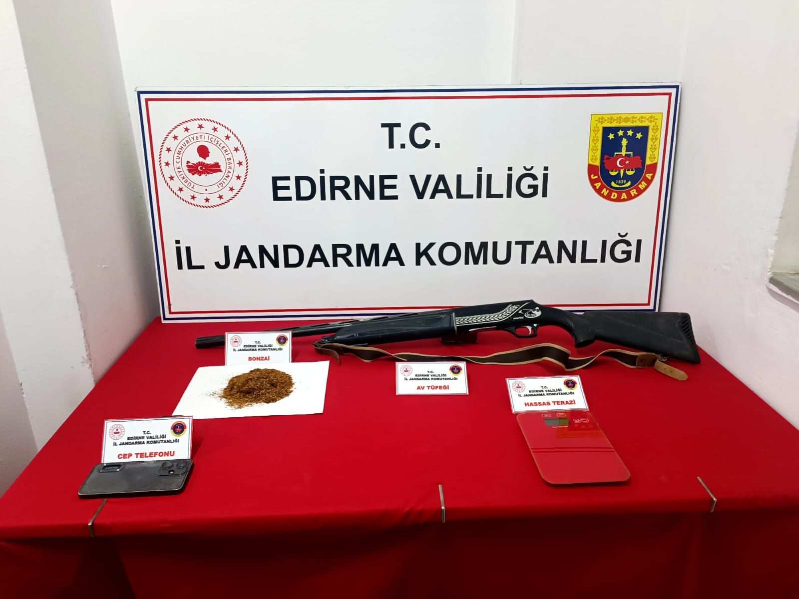 Edirne’de uyuşturucu operasyonu