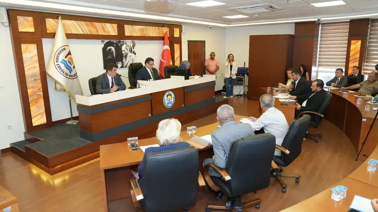Marmaraereğlisi Belediye Meclisi toplandı