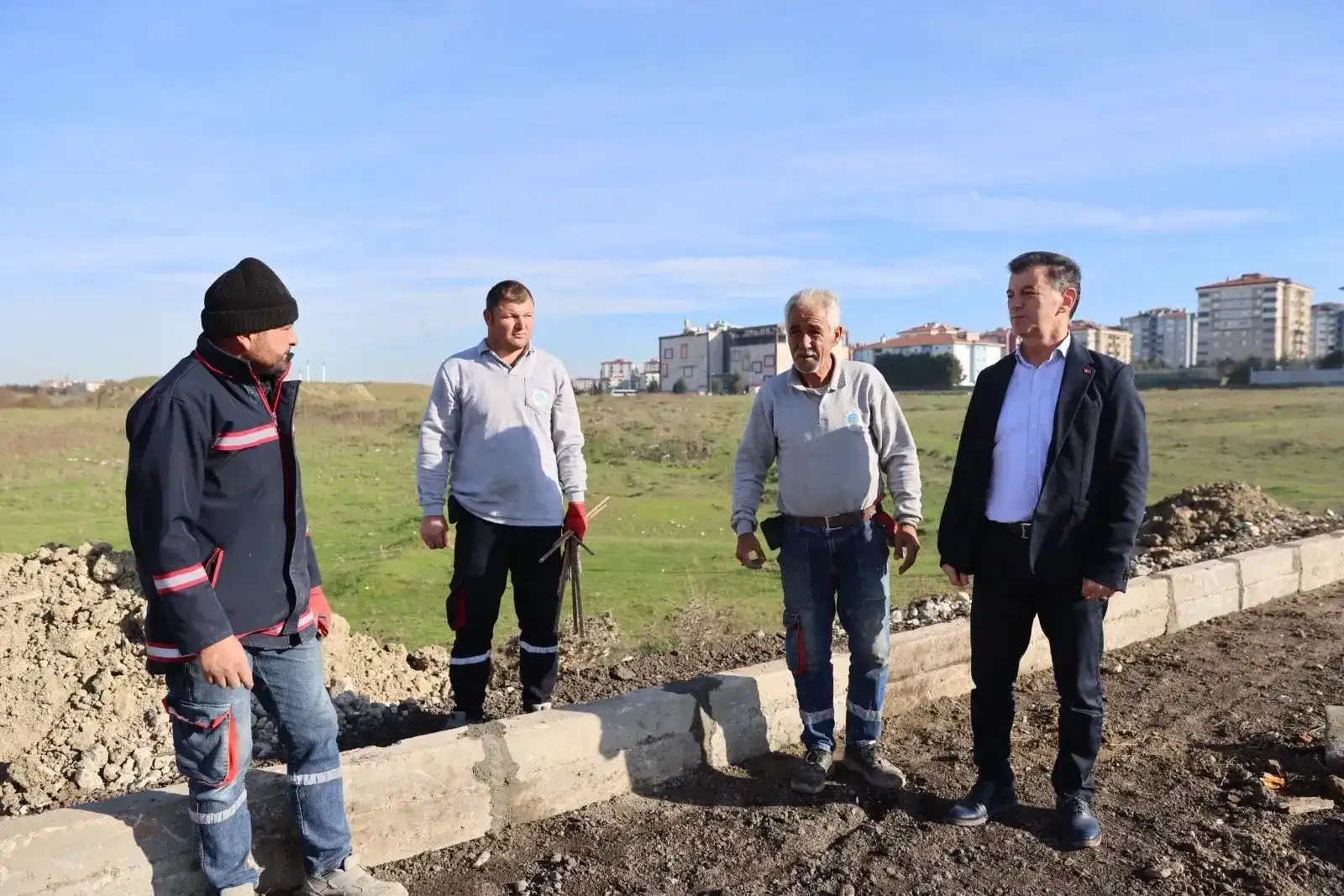 Başkan Çetin, devam eden çalışmaları inceledi