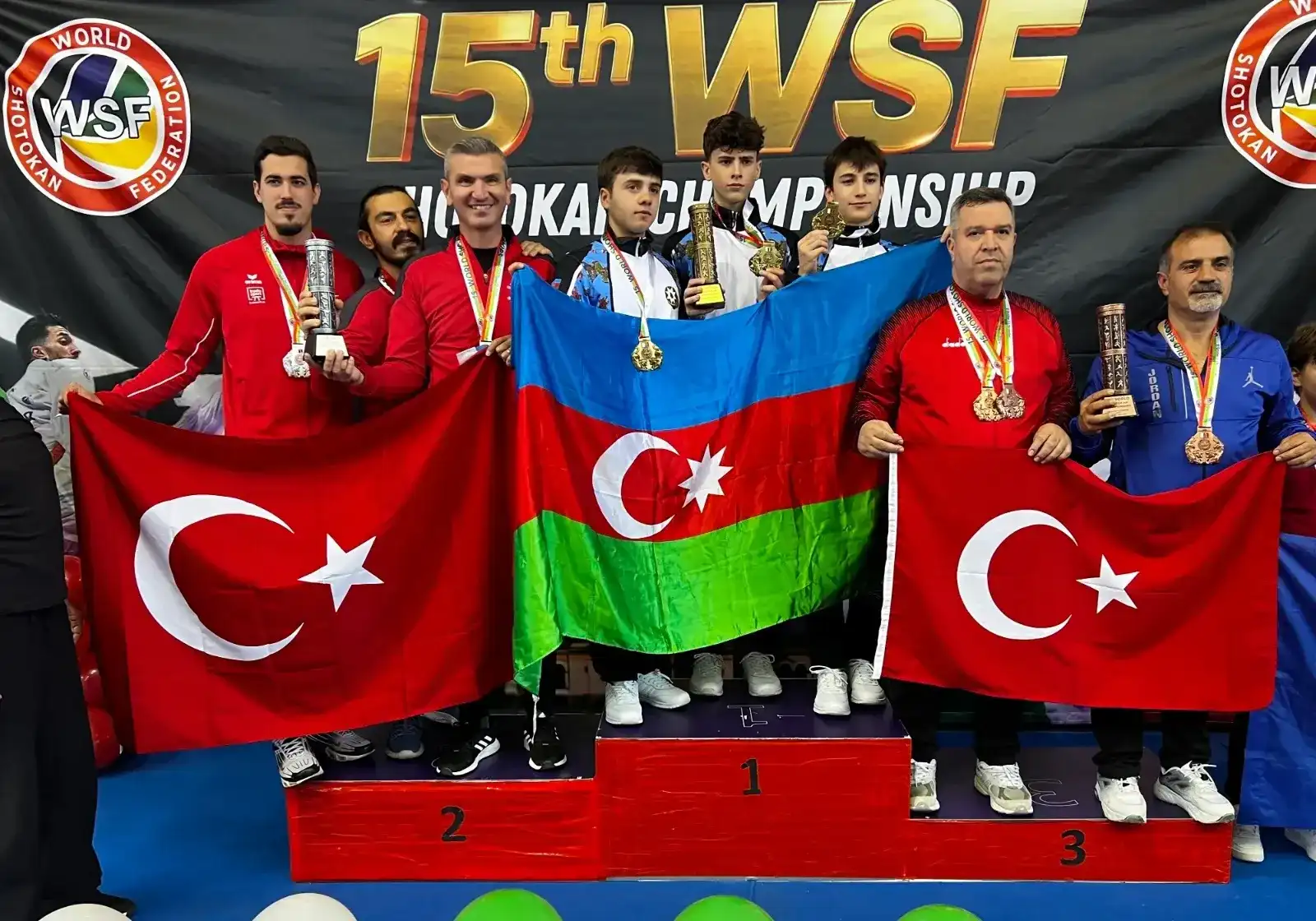Dünya Shotokan Stil Karate Şampiyonası’nda Çerkezköy’ü temsil ettiler
