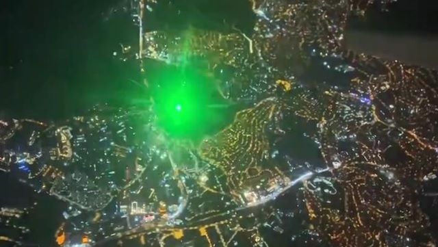 Uçaklara lazer tutanlara 164 bin 613 lira geliyor