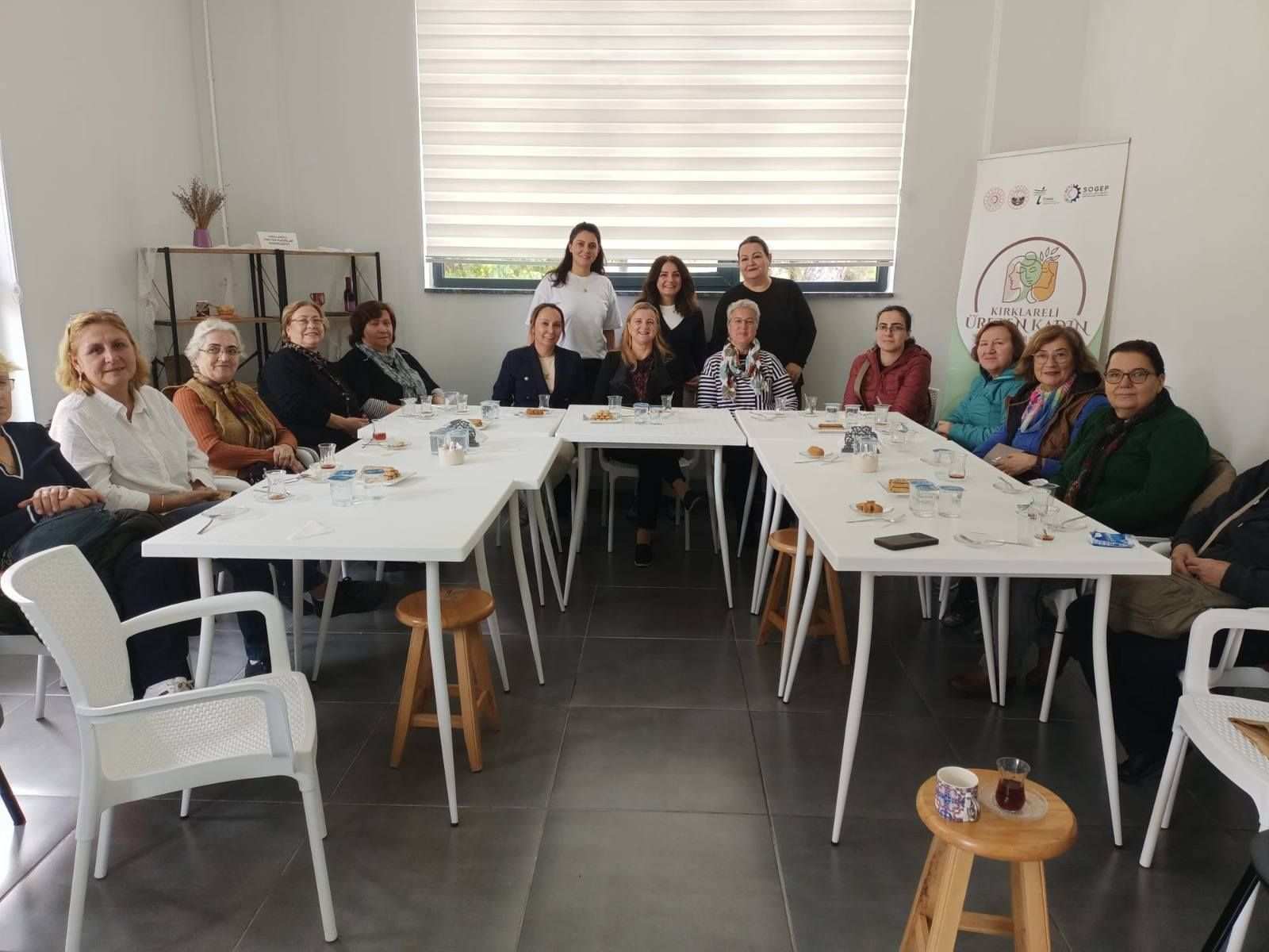 Kadın kooperatifleri arasında güç birliği ziyareti