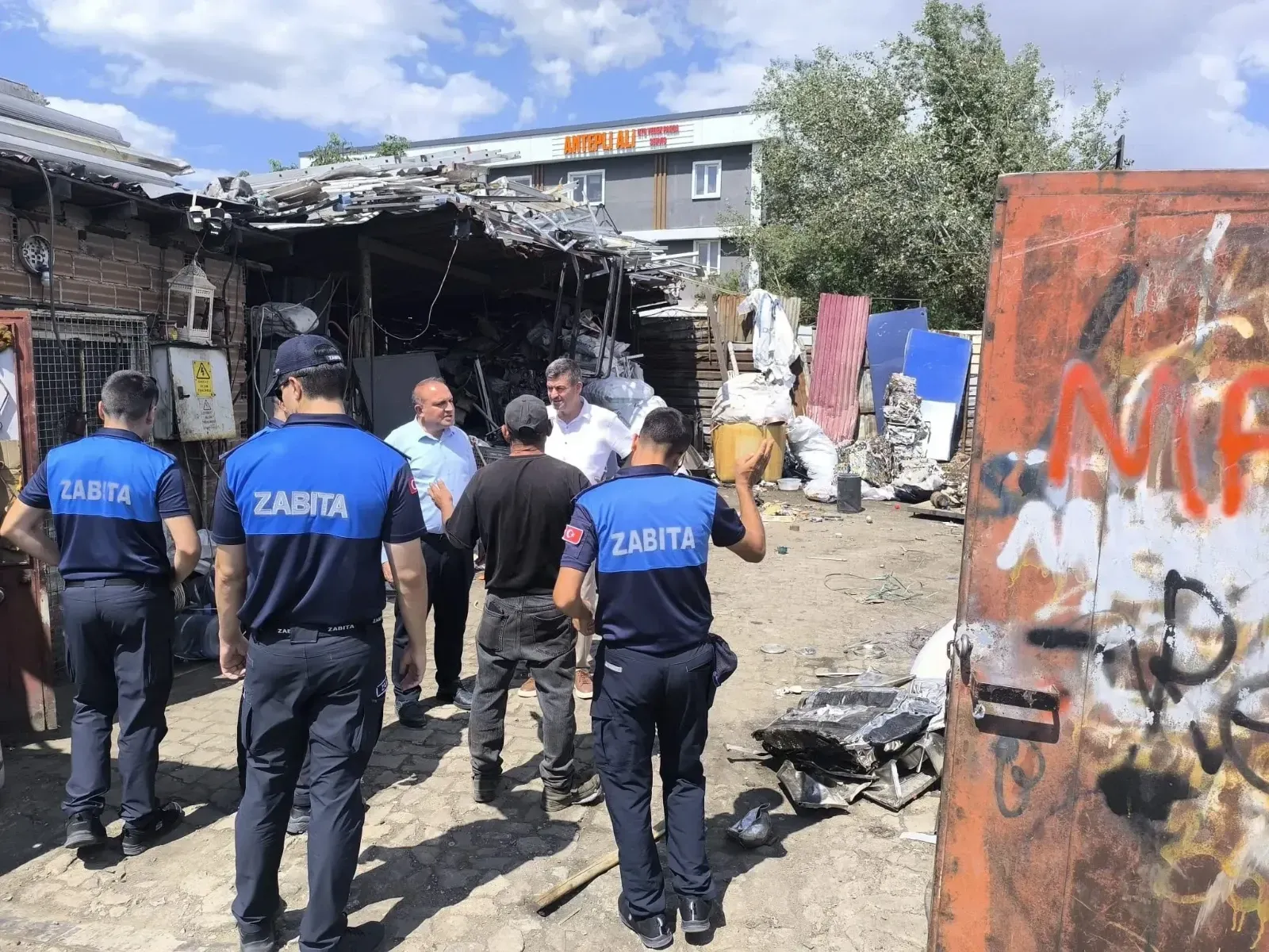 Hurdacıların taşınma süreci denetleniyor