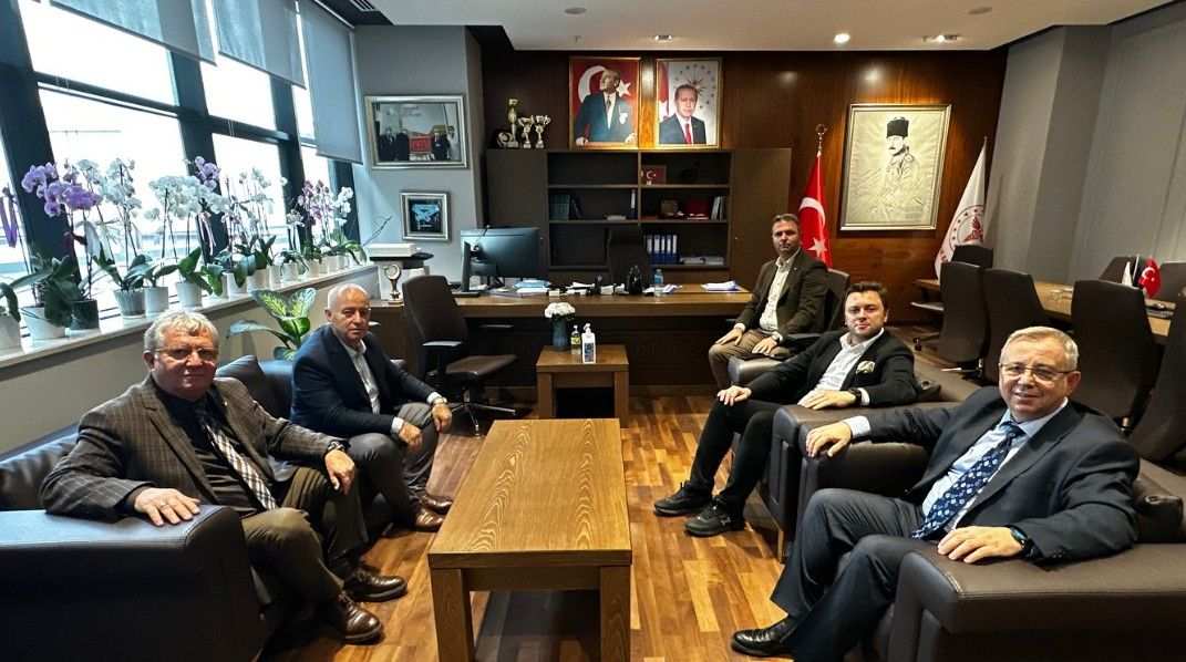 Oda ve borsa başkanlarından başhekim Tabakoğlu’na ziyaret