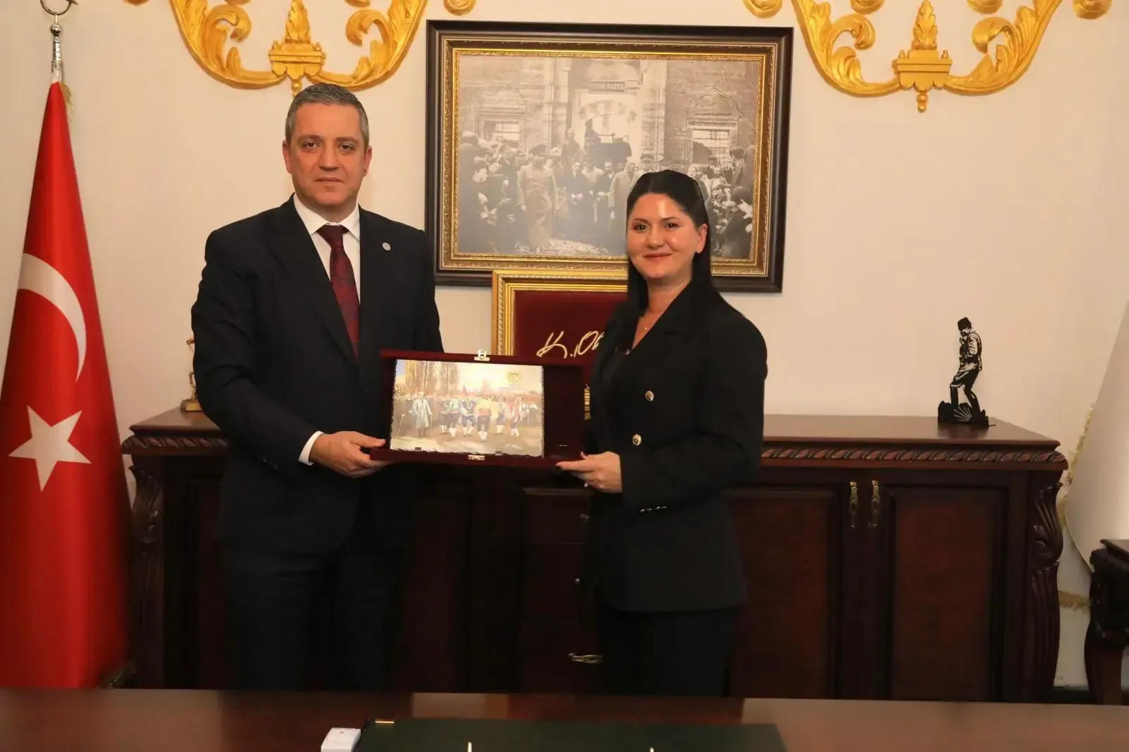TBB Başkanı Sağkan’dan Başkan Gencan’a ziyaret
