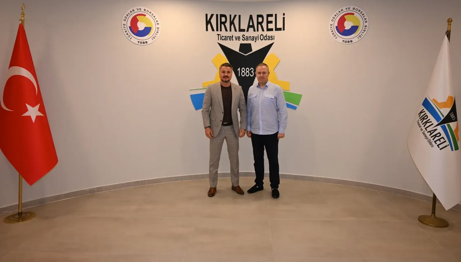 Başkan Yardımcısı Çınar’dan Kırklareli TSO’ya ziyaret