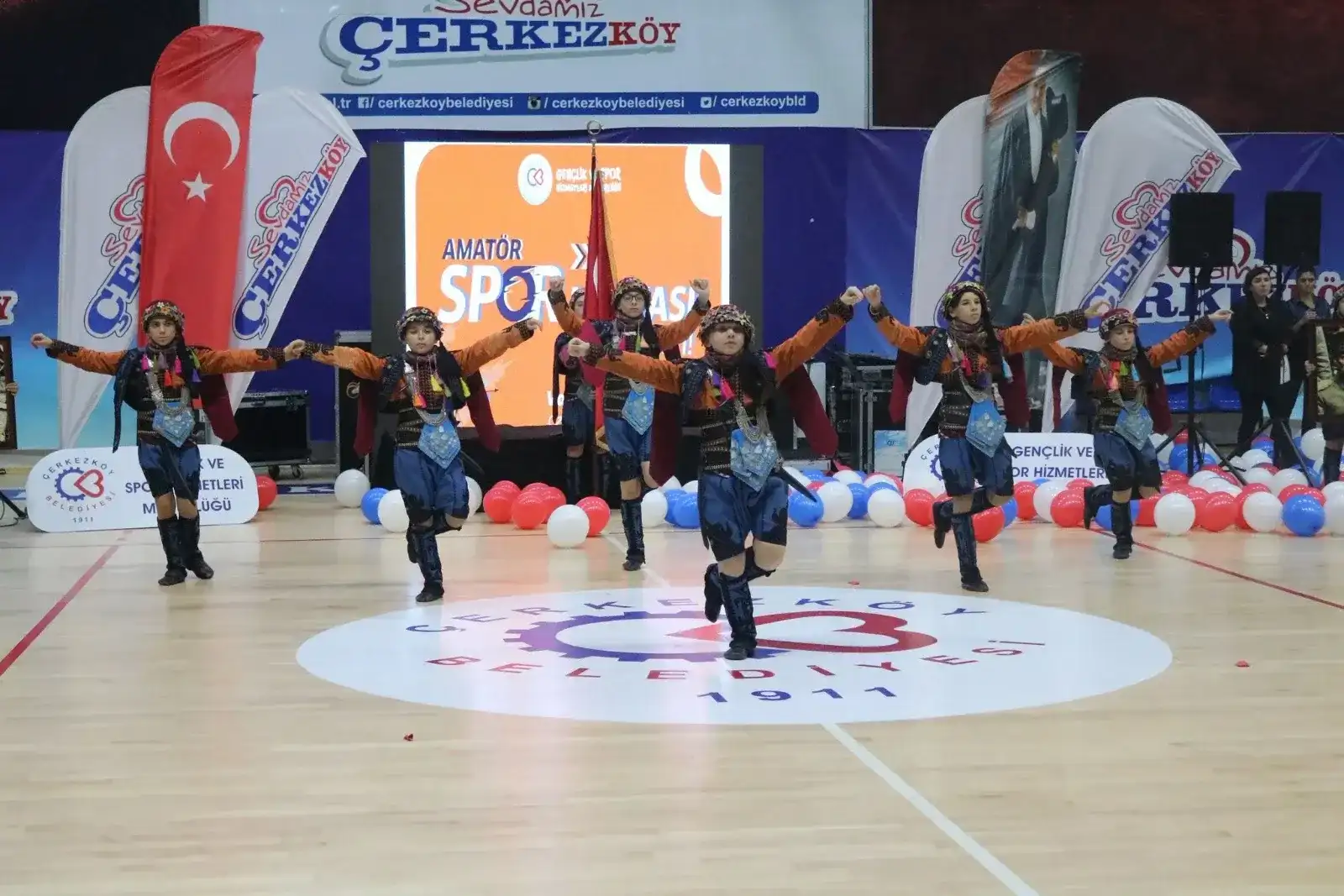 Çerkezköy’de Amatör Spor Haftası coşkuyla kutlandı